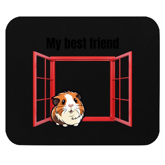 My Best Friend Guinea Pig Mouse Pads