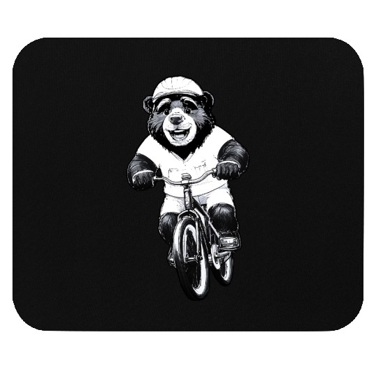 Biker bear Mouse Pads