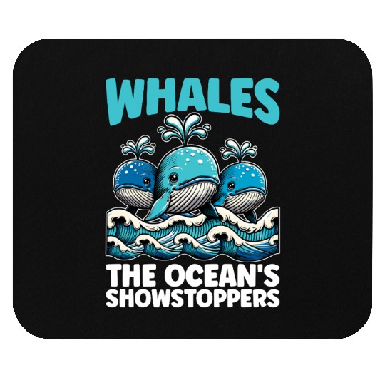 Whales The Ocean's Marine Animal Whale Watching Mouse Pads