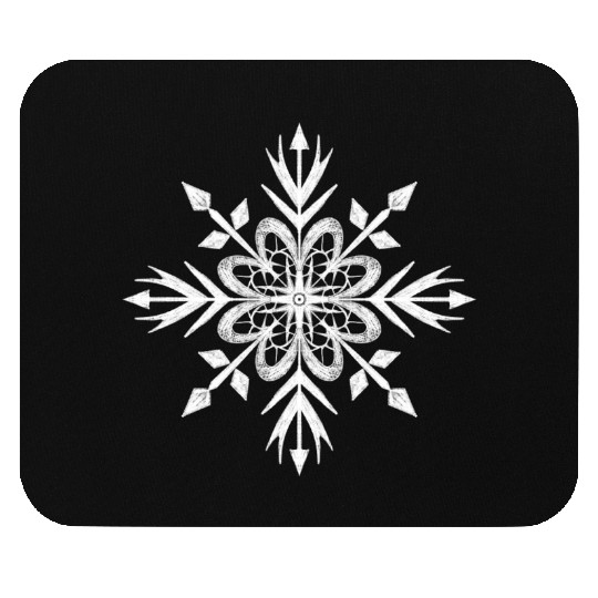 Snowflake Mouse Pads