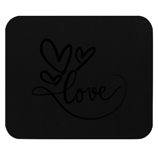 all we need is Love in valentine Mouse Pads