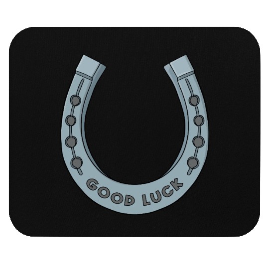 Good Luck Horseshoe Mouse Pads