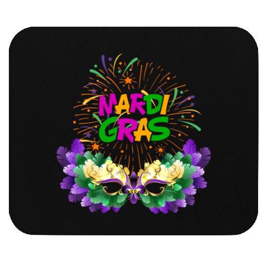 Mardi Gras New Orlean Carnival Mouse Pads