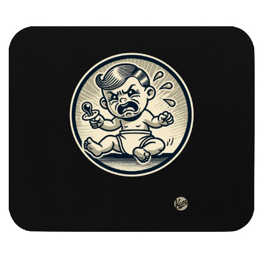 Spoiled Crybaby – Vintage Cartoon Mouse Pads