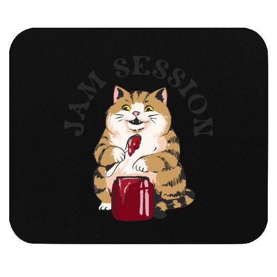 Jam Session CAT – Retro Illustration Mouse Pads