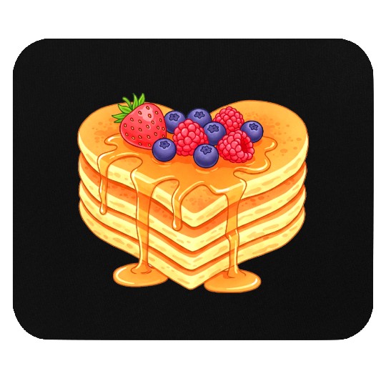 Sweet Berry Pancake Stack Mouse Pads