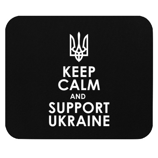 keep calm supportUkraine Mouse Pads