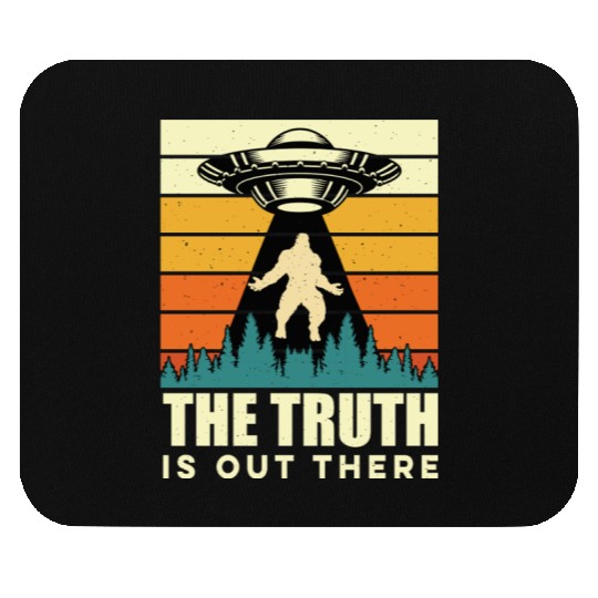 UFO-Bigfoot Yeti Sasquatch Mouse Pads