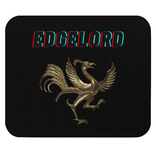 Edgelord Glitch Design – Bold Internet Meme Art wi Mouse Pads