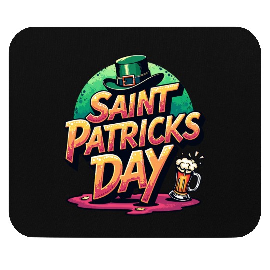 Saint Patrick`s Day Beer Mouse Pads