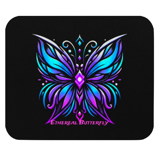 Ethereal Butterfly Mouse Pads