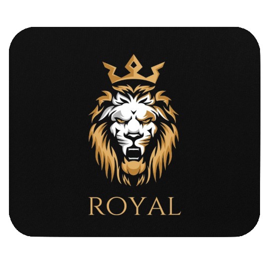 Royal Lion Mouse Pads