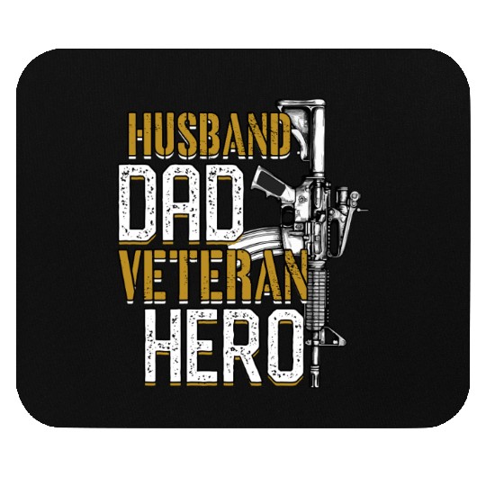 Dysfunctional Veteran Husband Dad Veteran Hero Mouse Pads