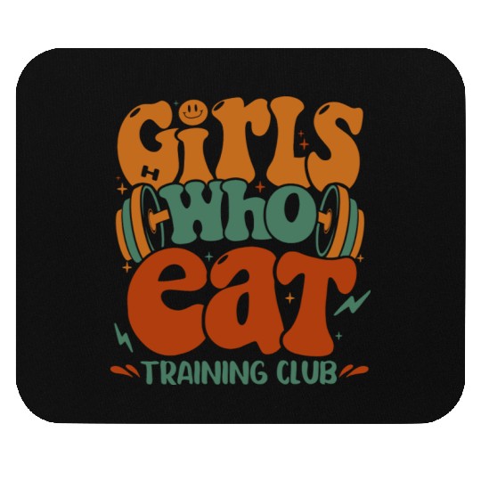 Girls Who Eat Training Club Mouse Pads