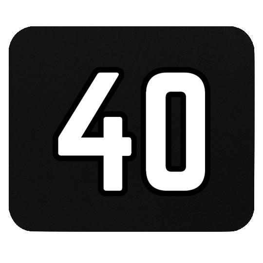 40th birthday Mouse Pads