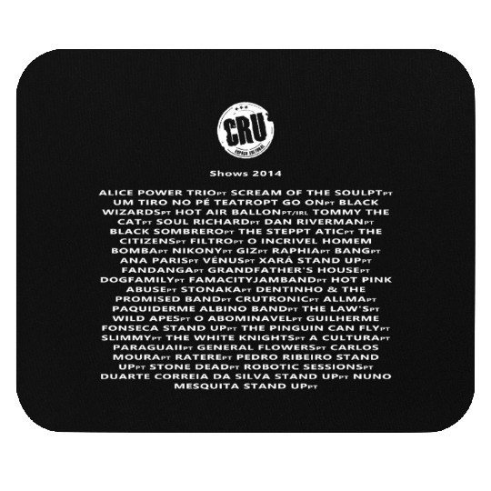 Setlist 2014 - Live & Loud Mouse Pads