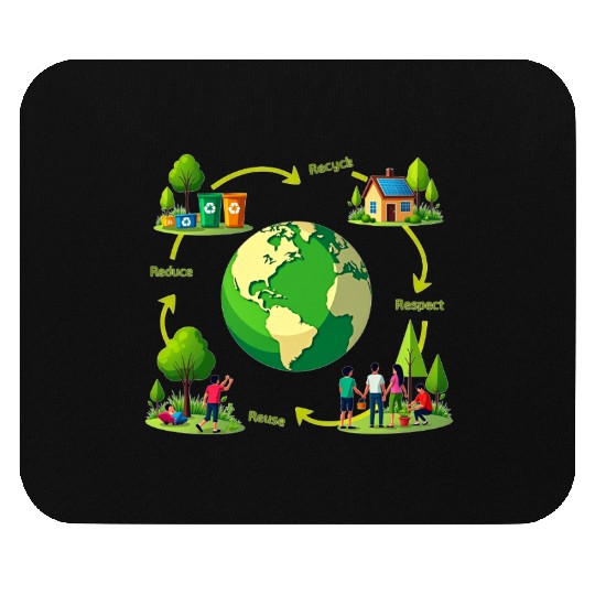 Eco-Friendly Lifestyle Mouse Pads