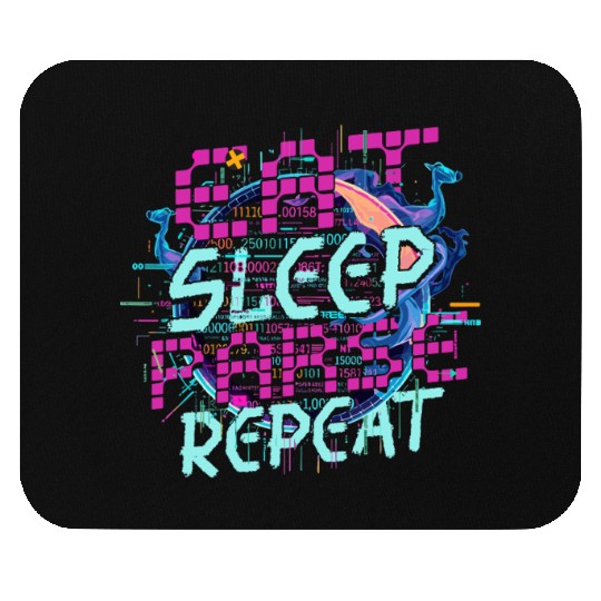 Computer Linguist Eat Sleep Parse Repeat Mouse Pads