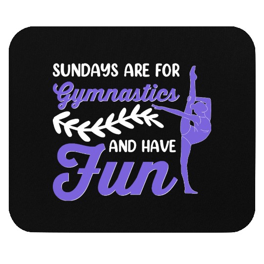 Gymnastics Gym Fitness Sports Training Mouse Pads