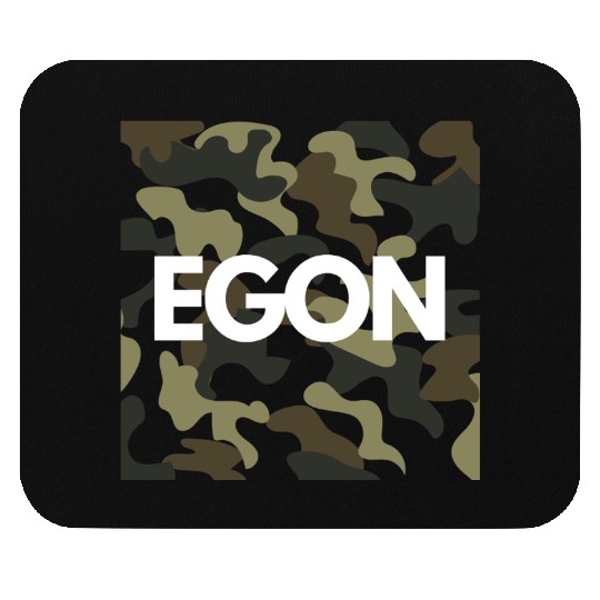 Egon Name Mouse Pads Men Good Quality Camouflage