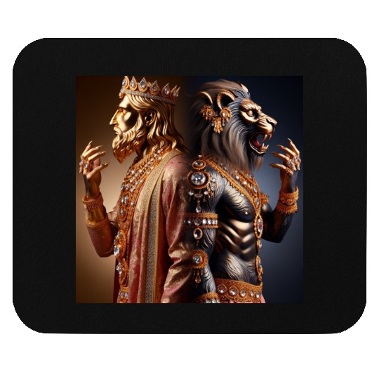 Beast king Mouse Pads