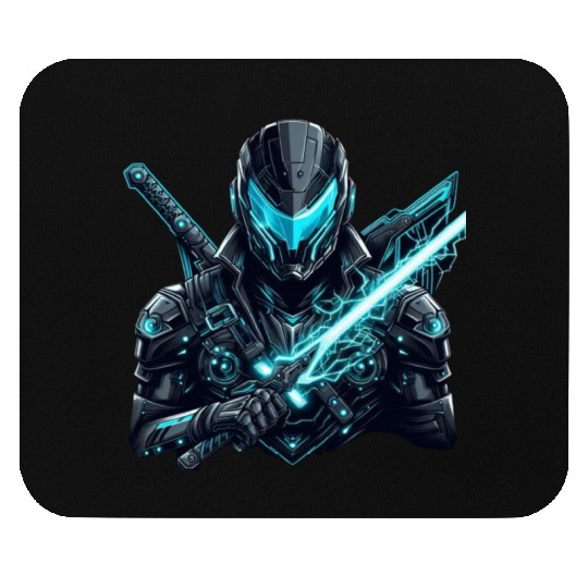The Midnight Knight Mouse Pads