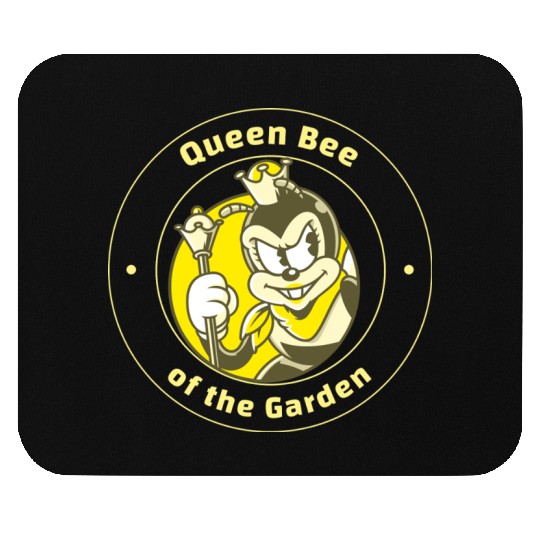Queen Bee of the Garden Mouse Pads