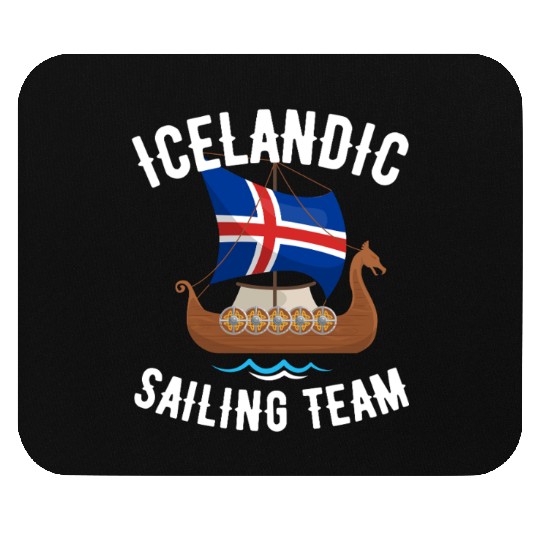 Icelandic Sailing Team Funny Viking Mouse Pads