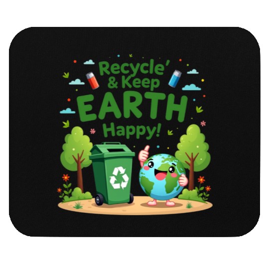 ecycle & Keep Earth Happy Mouse Pads