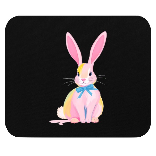 Adorable Rabbit Mouse Pads