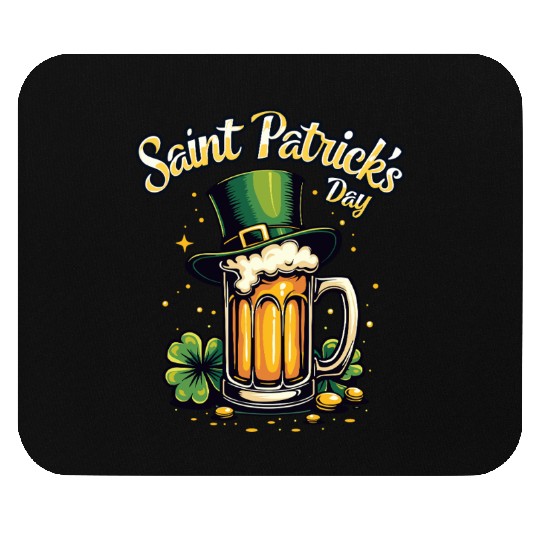 St Patrick`s Day Beer Mouse Pads