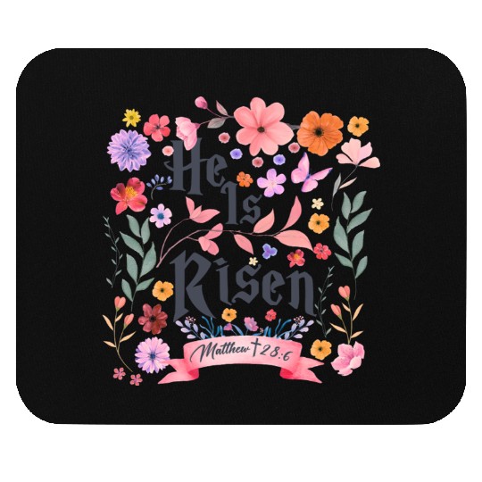 He Is Risen Mouse Pads