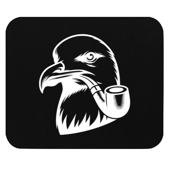 Seagull With Nordic Nautical Charisma Mouse Pads