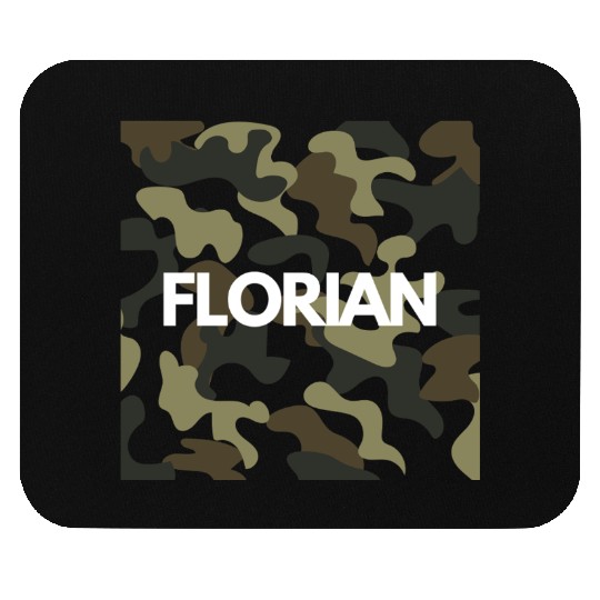 Florian Name Mouse Pads Men Good Quality Camouflage