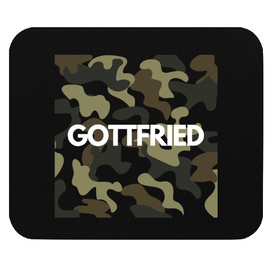 Gottfried Name Mouse Pads Men Good Quality Camouflage