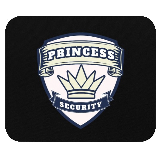 princess security birthday Mouse Pads