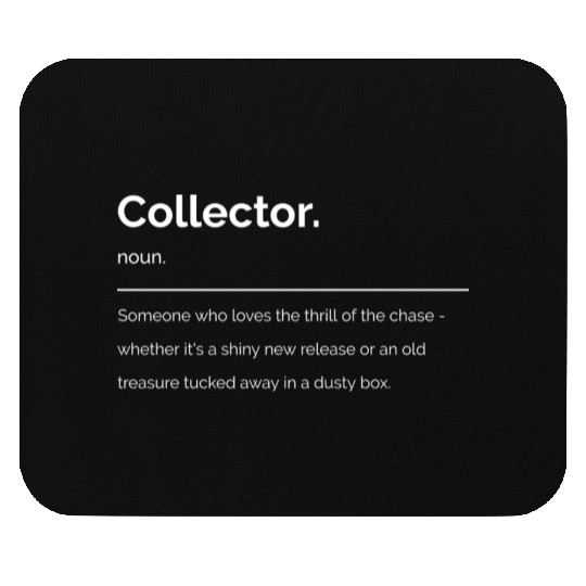Sports Card Collector Definition Mouse Pads
