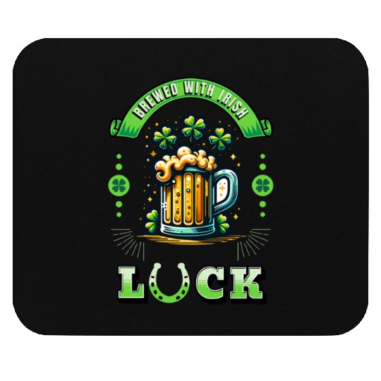 St. Patrick's Beer Mouse Pads