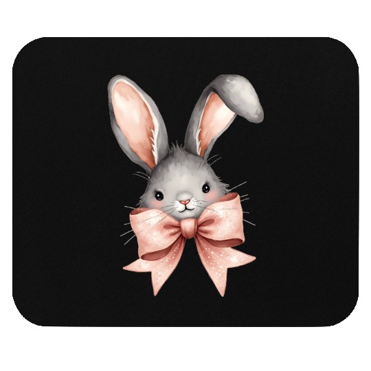 Cute Rabbit Mouse Pads