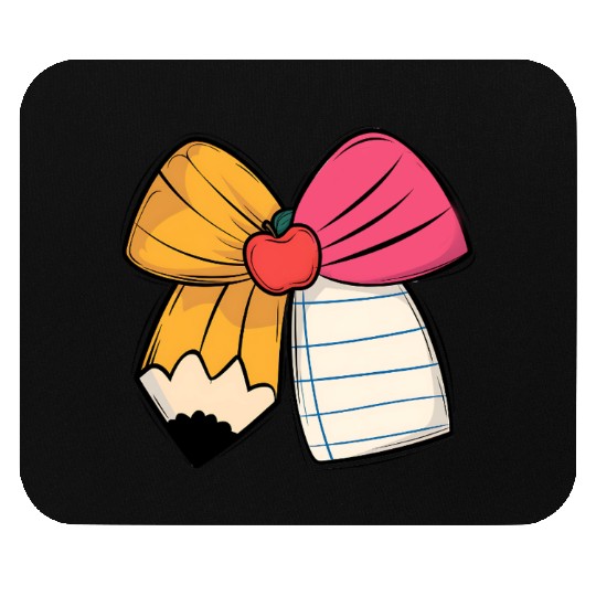 Teacher’s Coquette Bow Mouse Pads