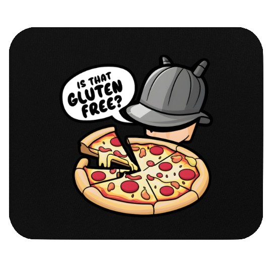 Is That Gluten Free? Gluten Intolerance Pizza Mouse Pads
