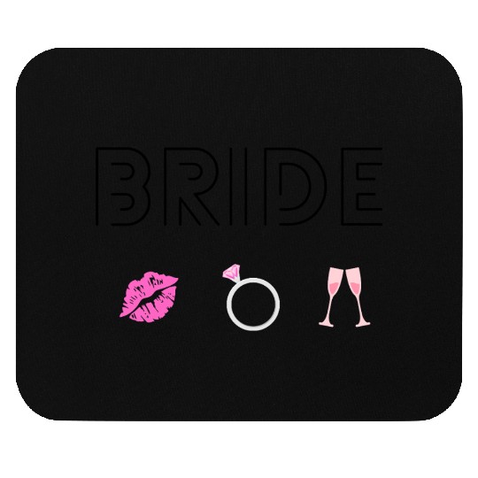 Bride wedding Mouse Pads
