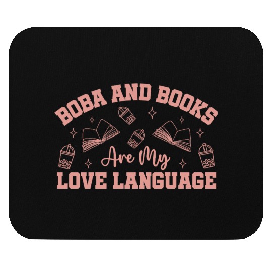 Boba tea and books lover Mouse Pads gift