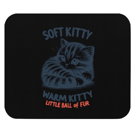 Soft Kitty Mouse Pads