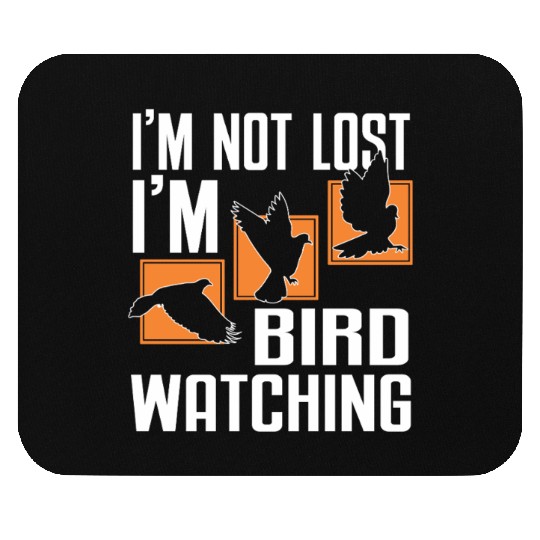 Bird Watching Cute Bird Lover Mouse Pads