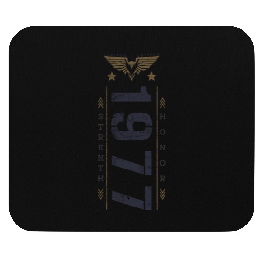 Limited Edition 1977 Birthday Strength and Honor Mouse Pads