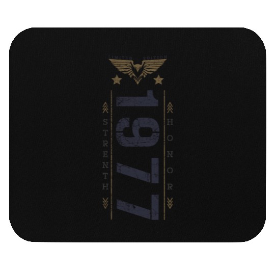 Limited Edition 1977 Birthday Strength and Honor Mouse Pads
