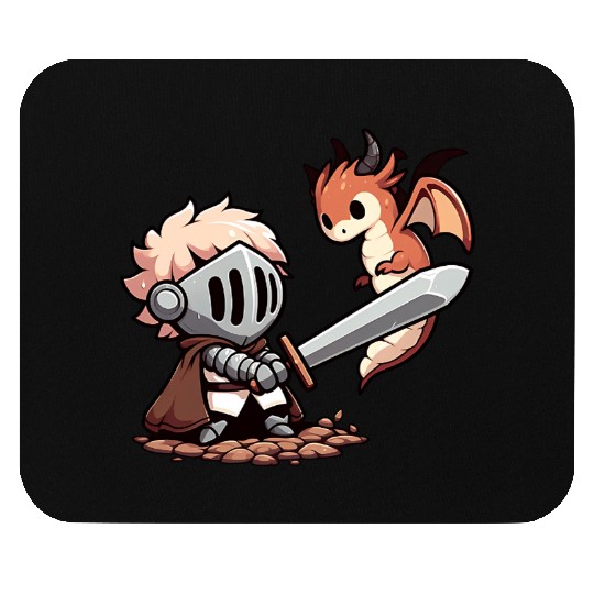 Chibi Knight Mouse Pads