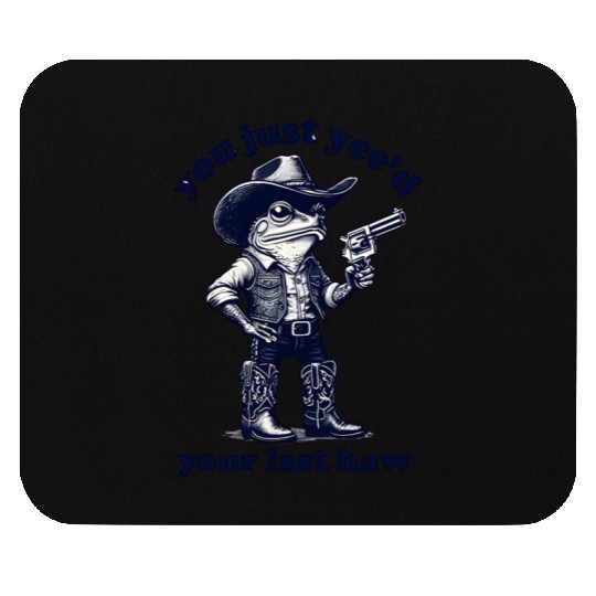 Crazy Raccoon – Funny Wild Animal Humor Mouse Pads