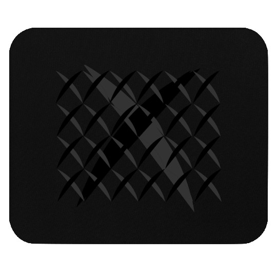 Geometric Distortion Pattern Mouse Pads